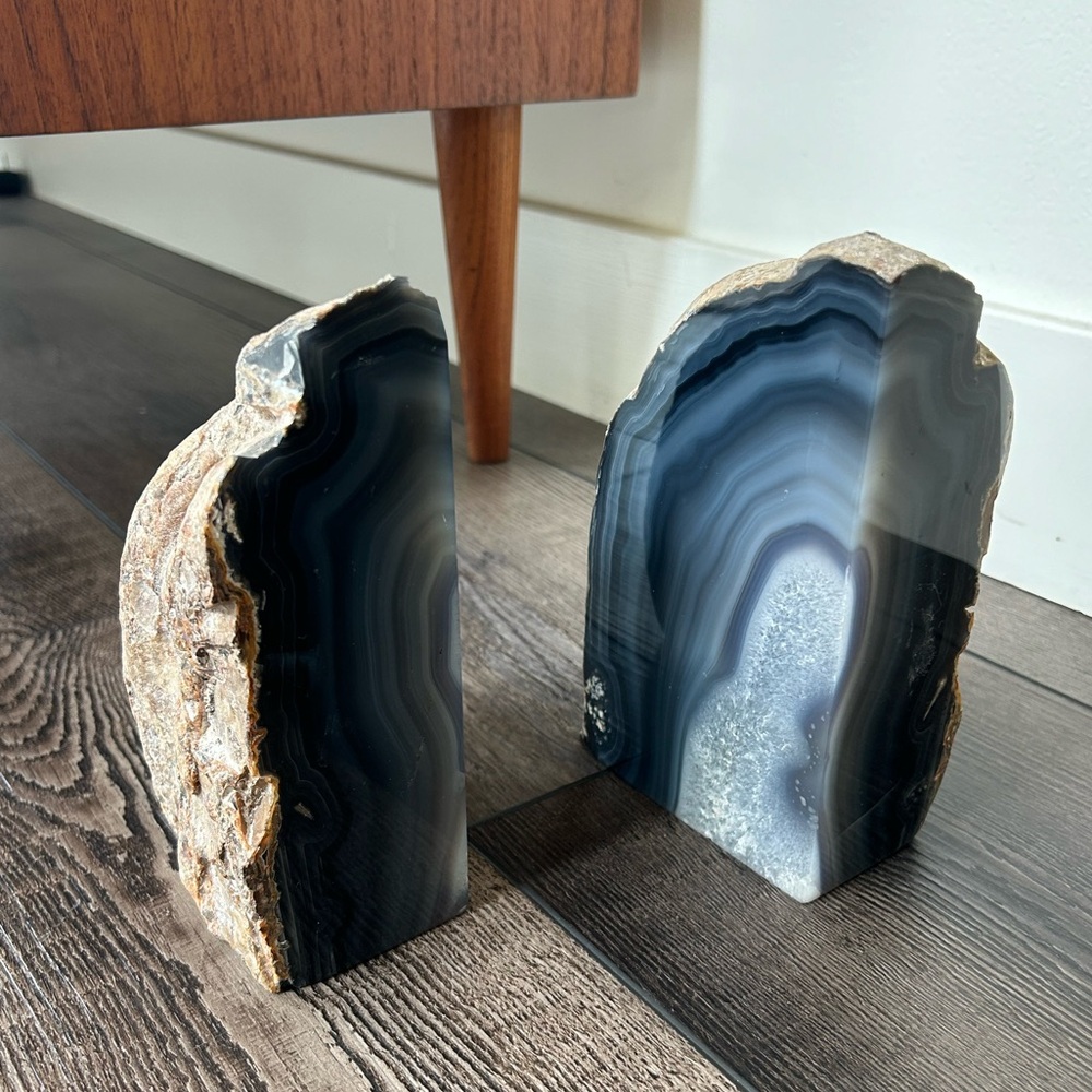 Geode book ends